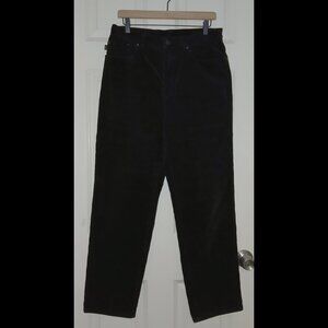 Lauren Ralph Lauren Pants Corduroy Straight Leg Stretch Casual Womens S 12